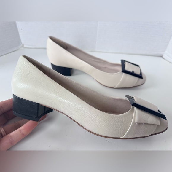 Louise Et Cie lo Brianna Pumps Ivory Beige Women’s Size 5.5 - Picture 2 of 12